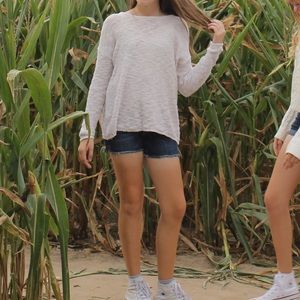 oversized brandy sweater